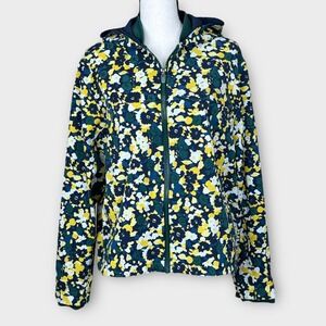 Outdoor Voices RecTrek Mineral Bloom Full Zip‎ Hooded Jacket Athletic Womens S